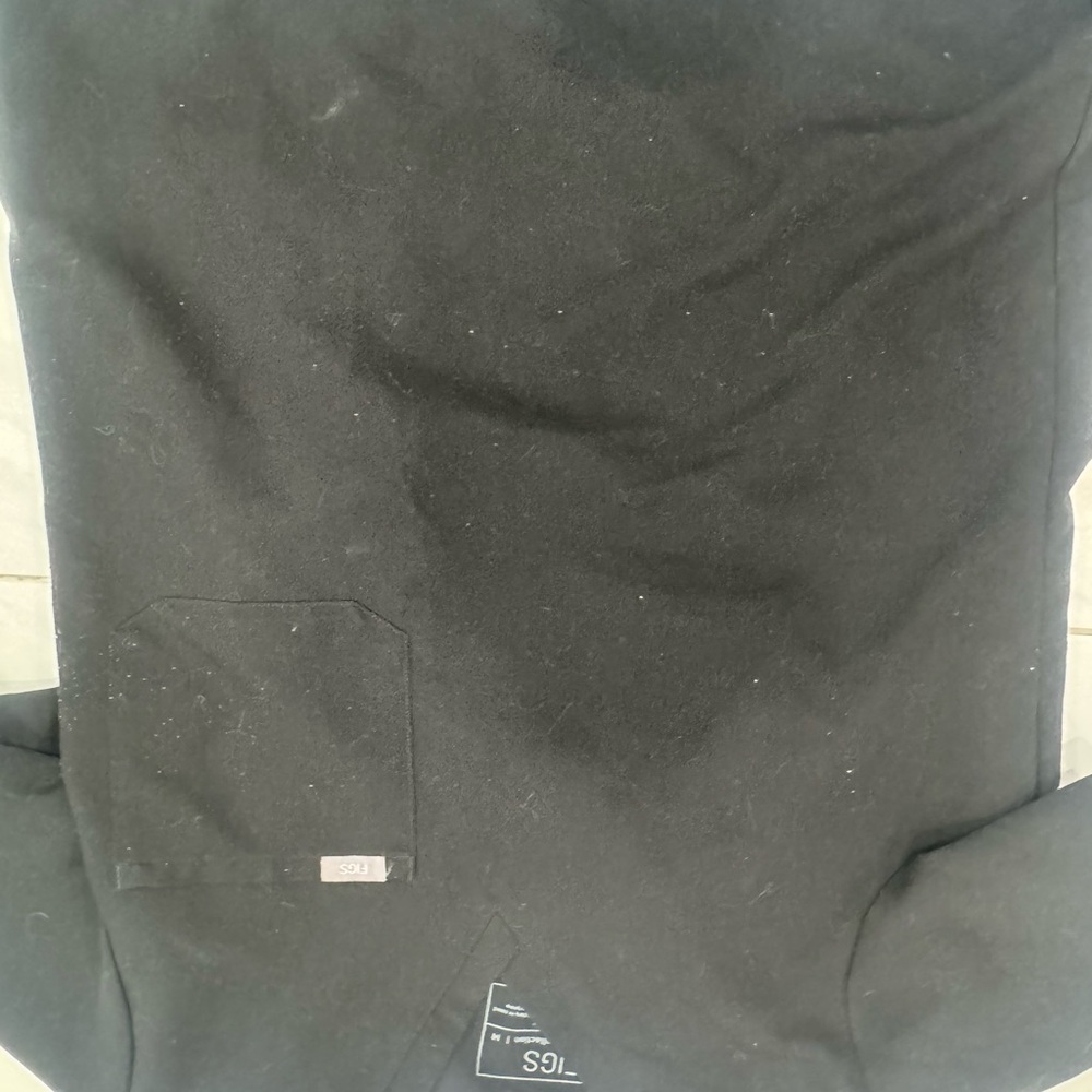 Figs Black Technical Jacket